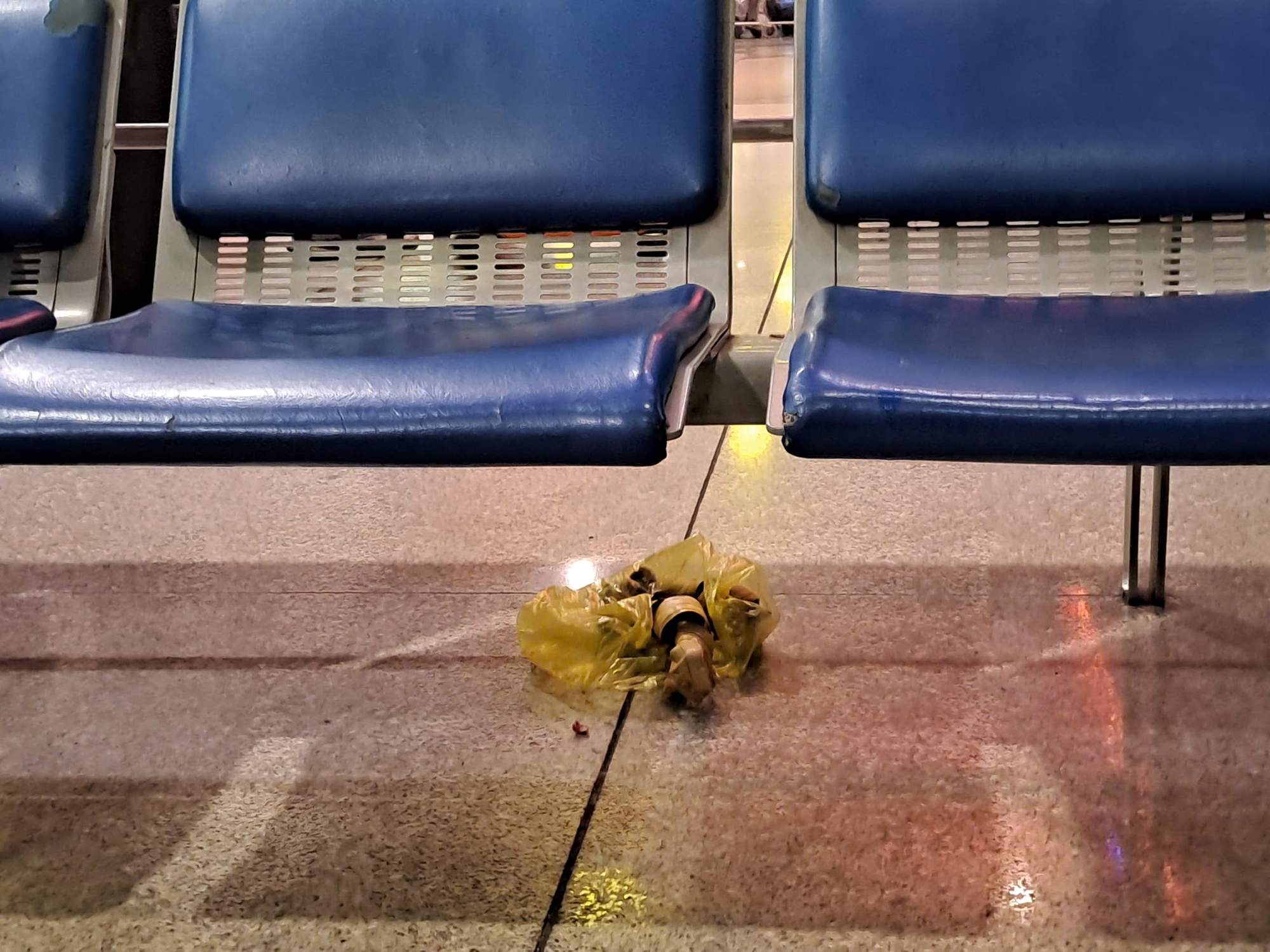 Sân bay Tân Sơn Nhất: Khách đông, rác cũng 