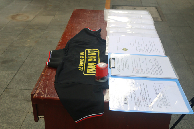 Tang vật của vụ án. Ảnh: Công an TP HCM