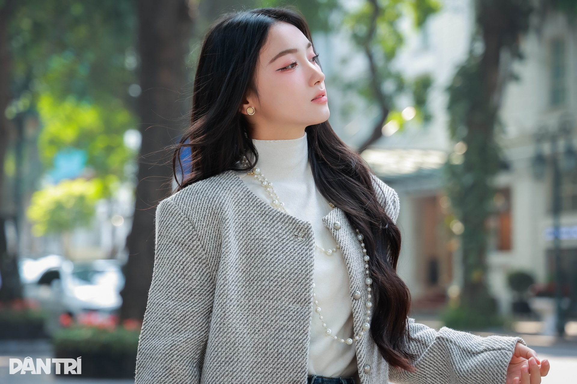 Á khôi Hà Nội diện thiết kế vải dạ xinh như búp bê - 11 Á khôi Hà Nội diện thiết kế vải dạ xinh như búp bê - 11