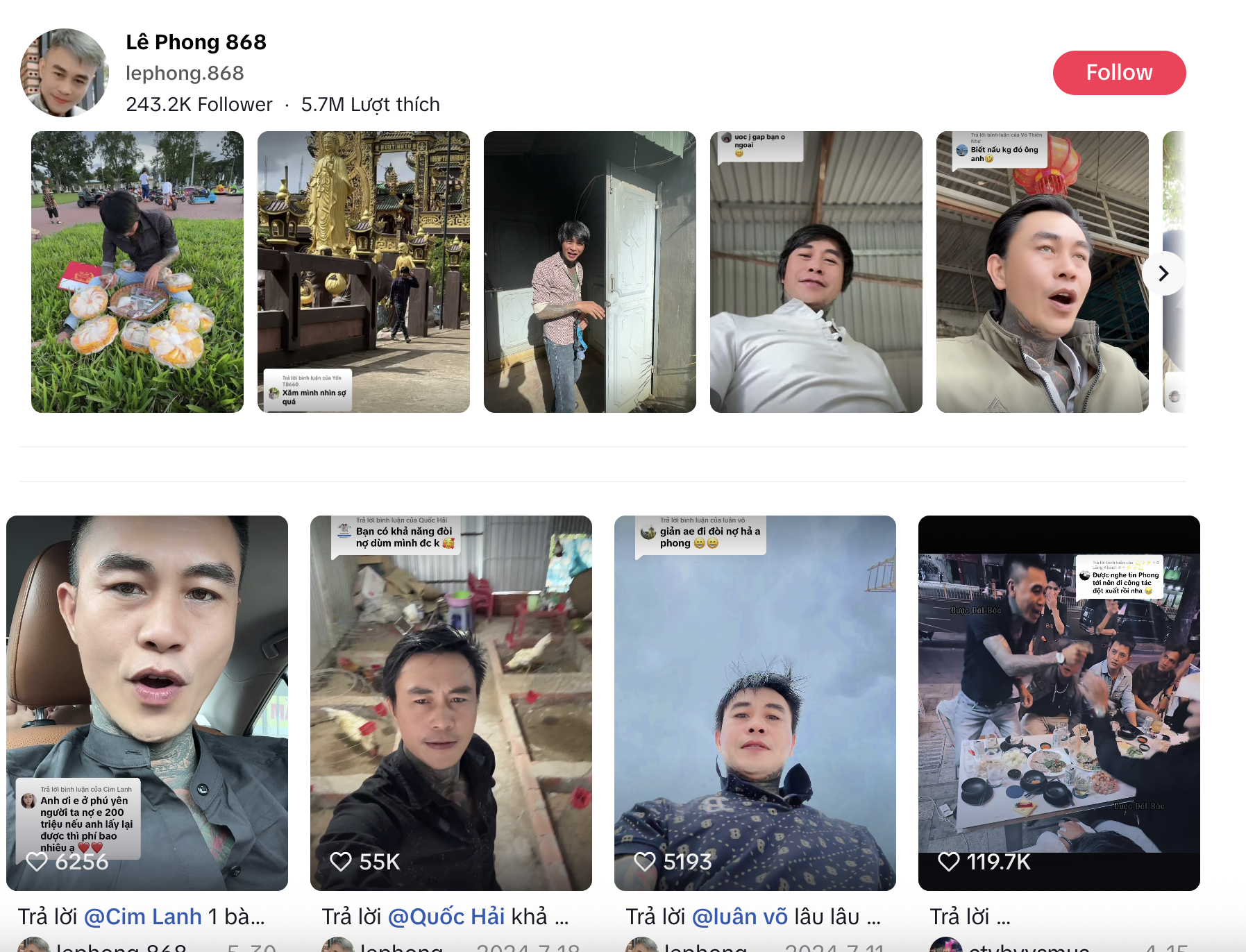 Lê Phong Gia Lai đi chùa, nói đạo lý nhưng cầm đầu đòi nợ trá hình- Ảnh 2.