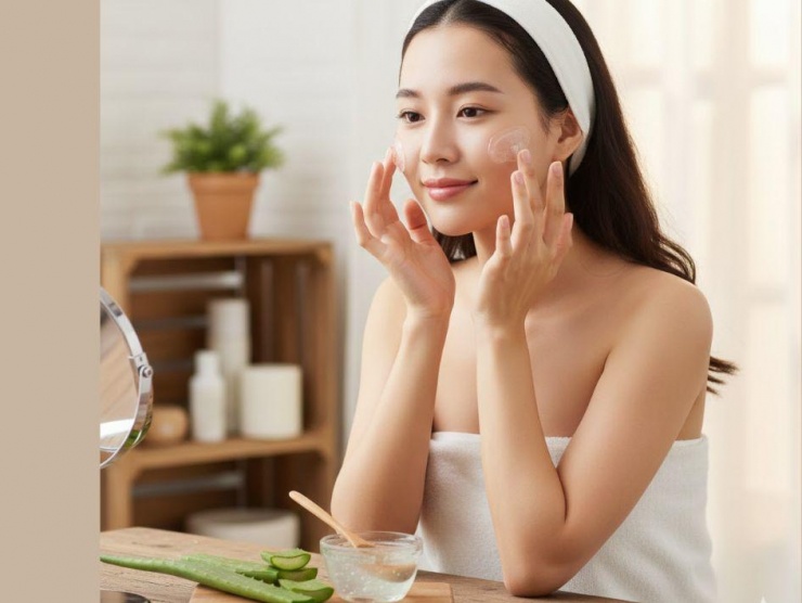 Việc tích hợp lô hội vào quy trình chăm sóc da hàng ngày giúp làn da săn chắc, khỏe mạnh và rạng rỡ.