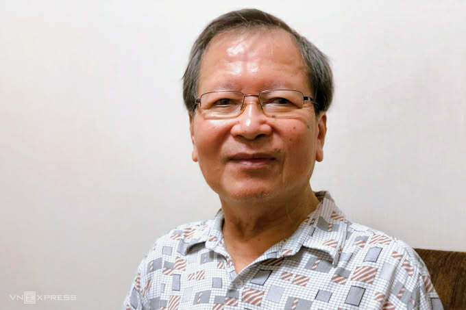 Soạn giả Lê Duy Hạnh vào năm 2021. Ảnh: Mai Nhật