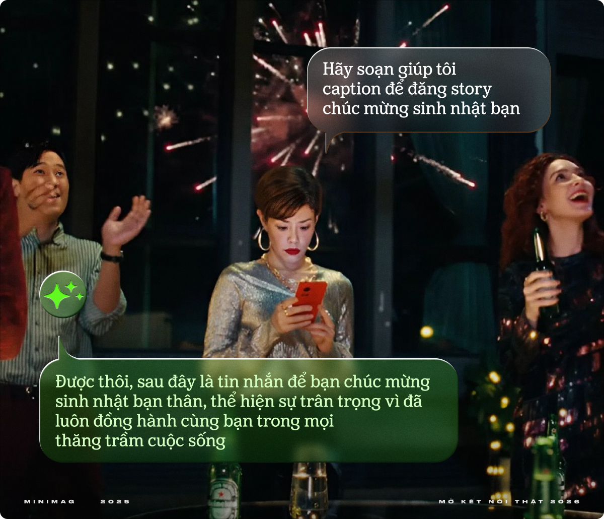 Khi AI thay ta kết nối “thật”: Hay quá! Cảm ơn bạn! Chúc mừng năm mới!- Ảnh 3. Khi AI thay ta kết nối “thật”: Hay quá! Cảm ơn bạn! Chúc mừng năm mới!- Ảnh 3.