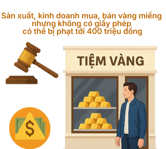 Sắp tới, người mua vàng bị phạt tới 20 triệu đồng nếu vi phạm điều này- Ảnh 2.
