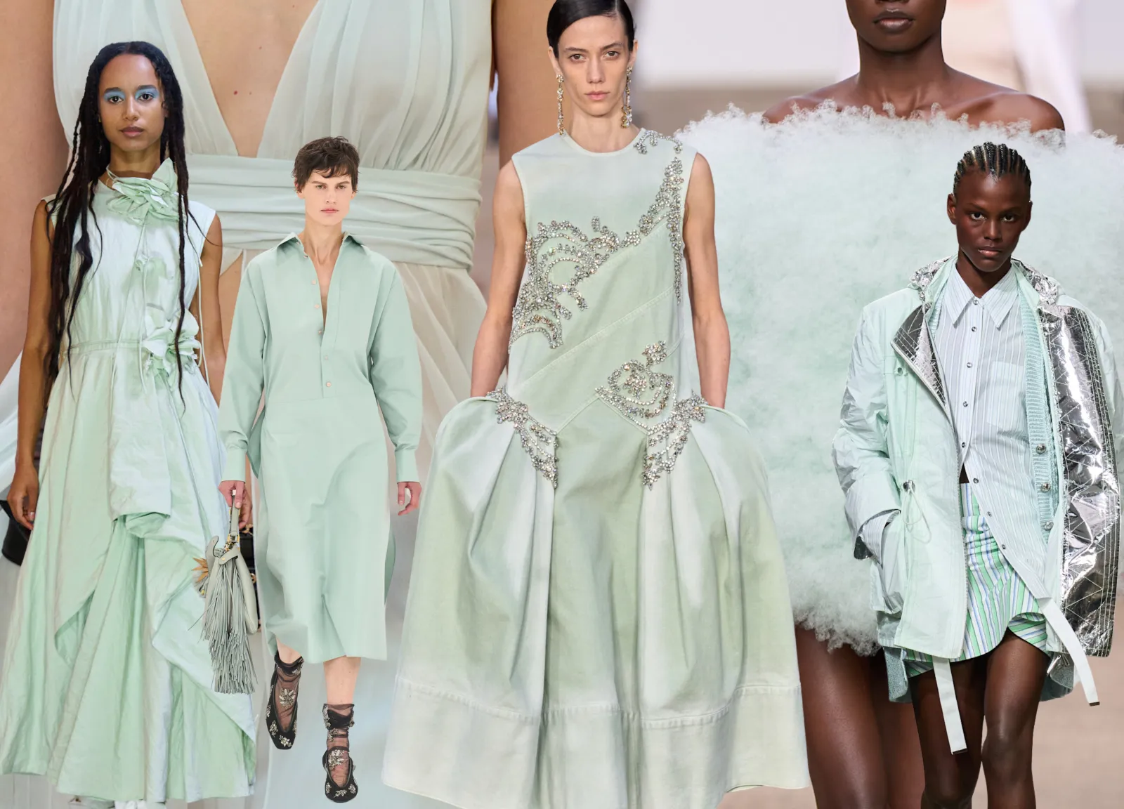 Bảng màu tô vẽ thời trang suốt 2025: Thế giới năm nay chuộng “bình yên”- Ảnh 7.