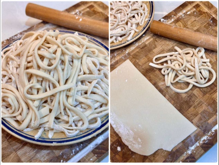 Sợi bánh canh tự làm