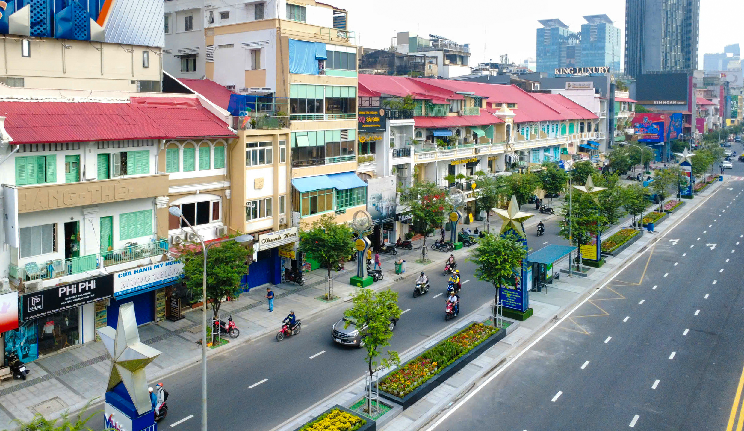 Khánh thành công trình chỉnh trang đường Lê Lợi giữa trung tâm TPHCM - Ảnh 5.