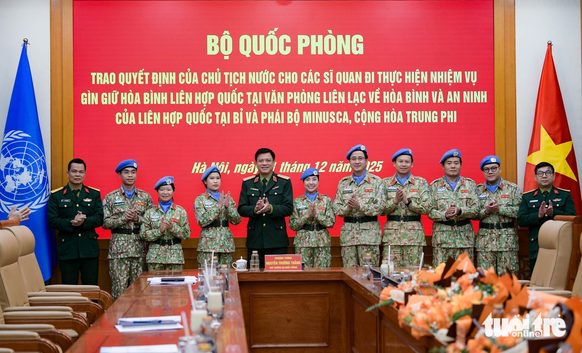 Lần đầu tiên Việt Nam có nữ sĩ quan trúng tuyển vào vị trí của Văn phòng Liên hợp quốc - Ảnh 5.