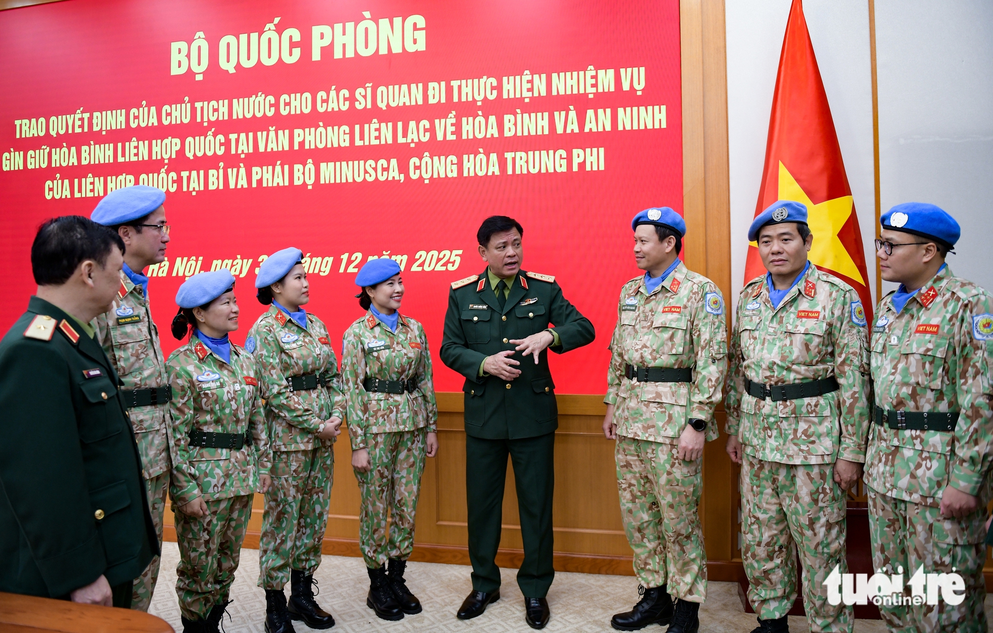 Lần đầu tiên Việt Nam có nữ sĩ quan trúng tuyển vào vị trí của Văn phòng Liên hợp quốc - Ảnh 4.