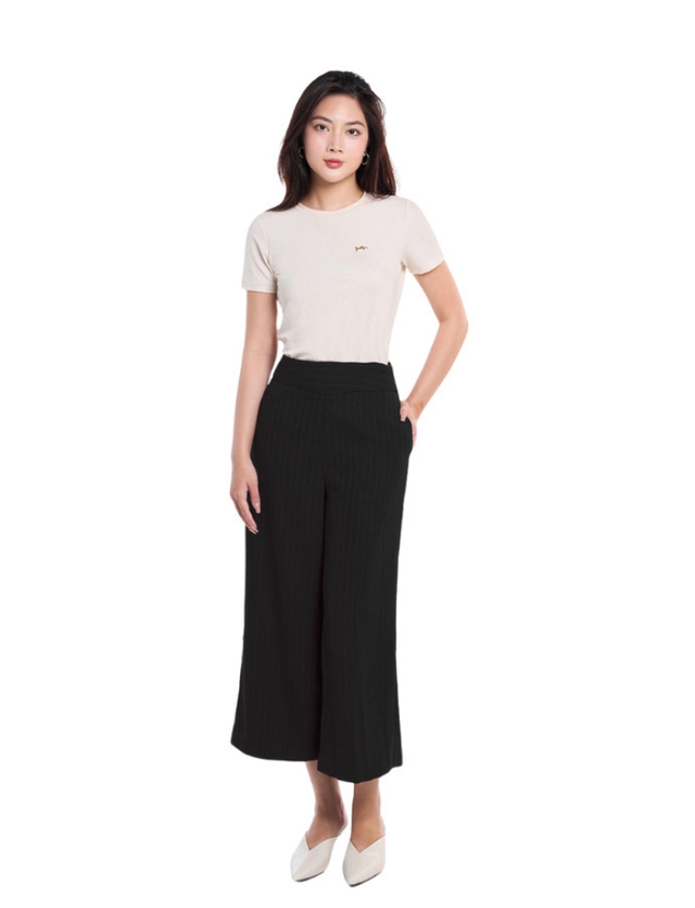 Quần culottes đen, ‘điểm chạm’ giữa cá tính và nét mềm mại phố thị- Ảnh 6.