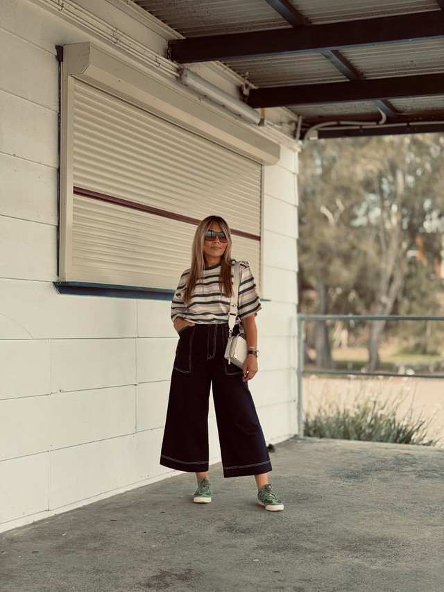 Quần culottes đen, ‘điểm chạm’ giữa cá tính và nét mềm mại phố thị- Ảnh 7.