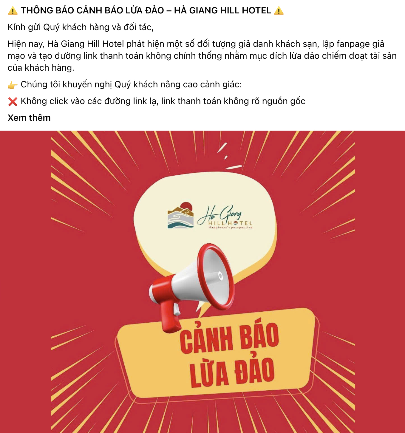 Cảnh báo khẩn cho ai đang đặt khách sạn dịp Tết qua fanpage- Ảnh 2.