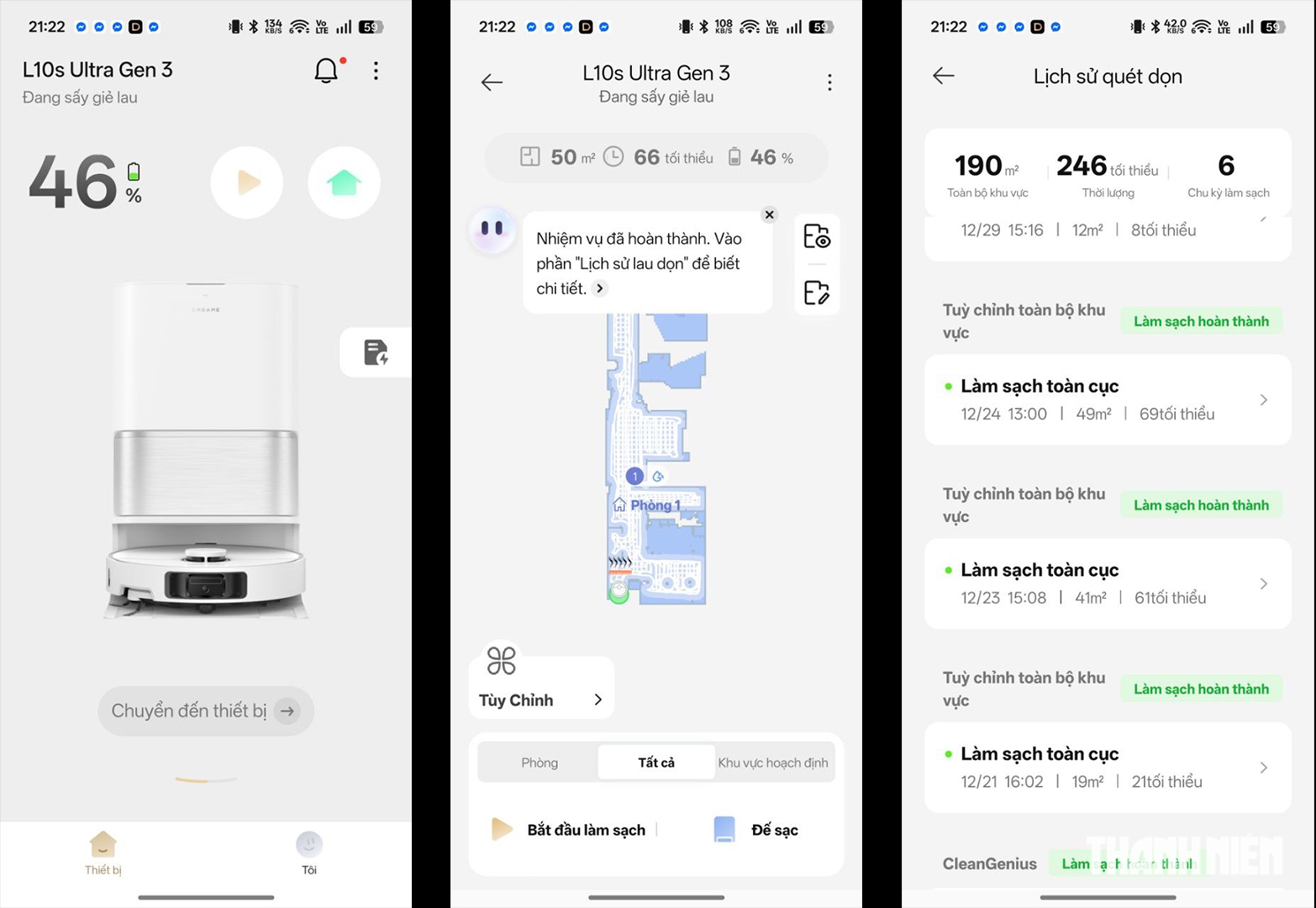 Trải nghiệm Dreame L10s Ultra Gen 3 - Ảnh 7.