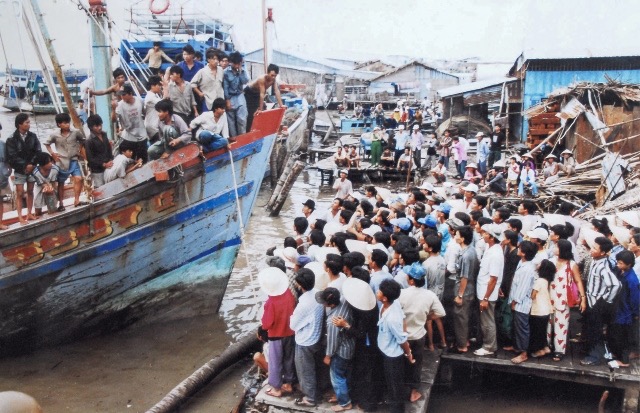 Người dân Cà Mau sau bão Linda