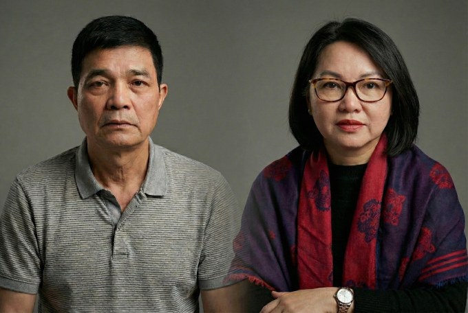 Cựu cục trưởng Nguyễn Thanh Phong và Trần Việt Nga. Ảnh: Bộ Công an/Y tế