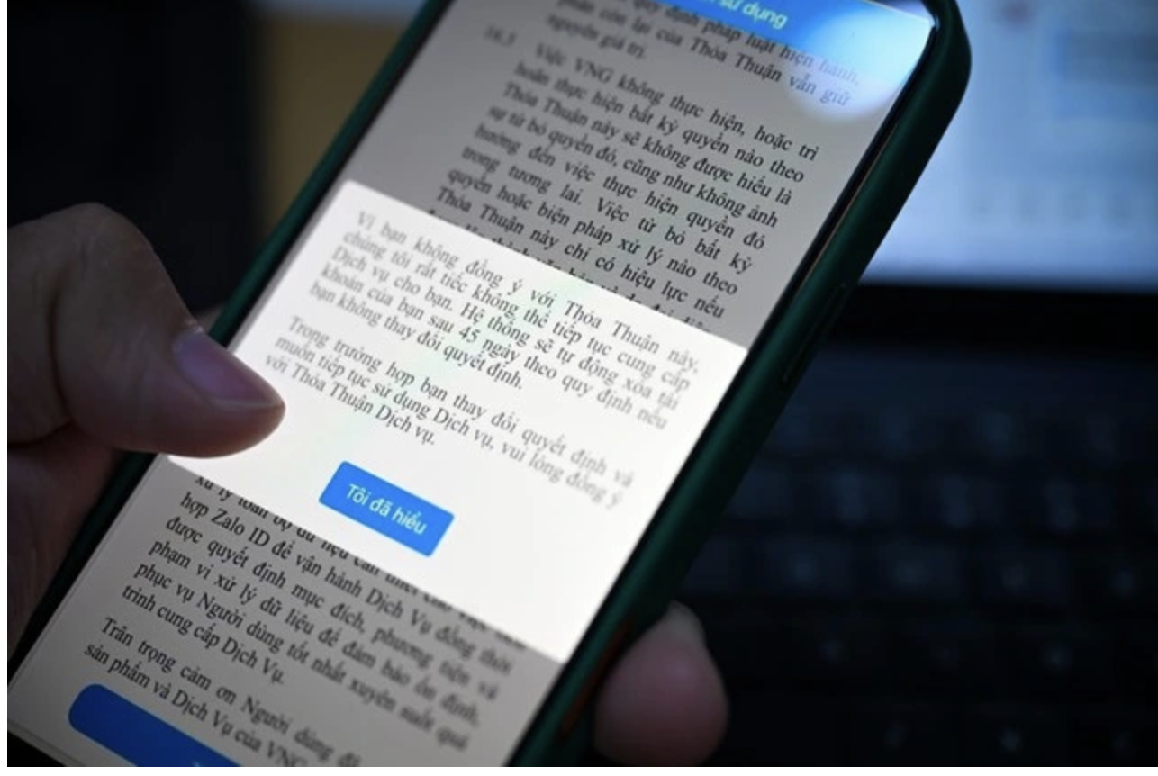 5 nội dung VNG phải cung cấp trong vụ Zalo thu thập dữ liệu cá nhân- Ảnh 1.