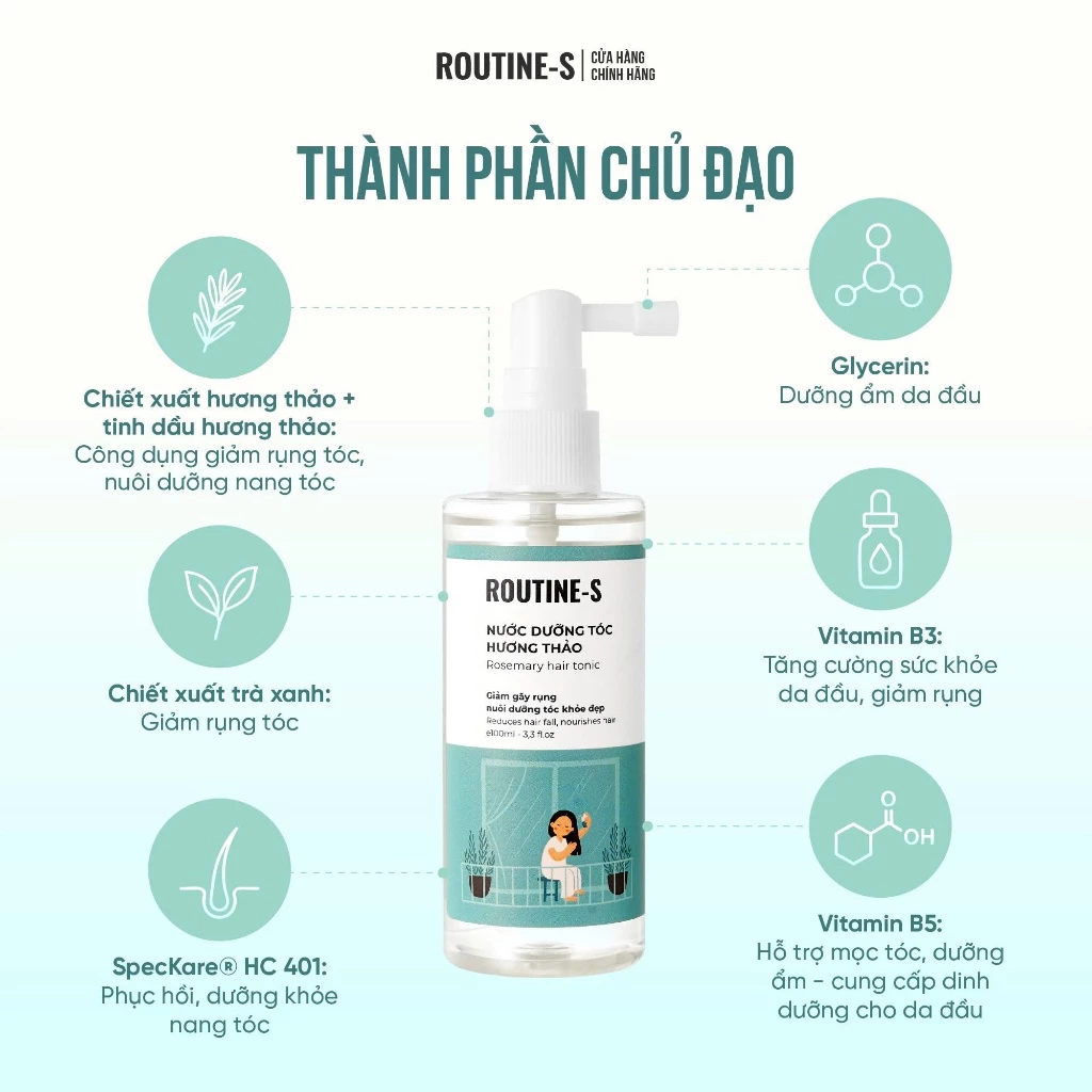 5 serum dưỡng tóc 