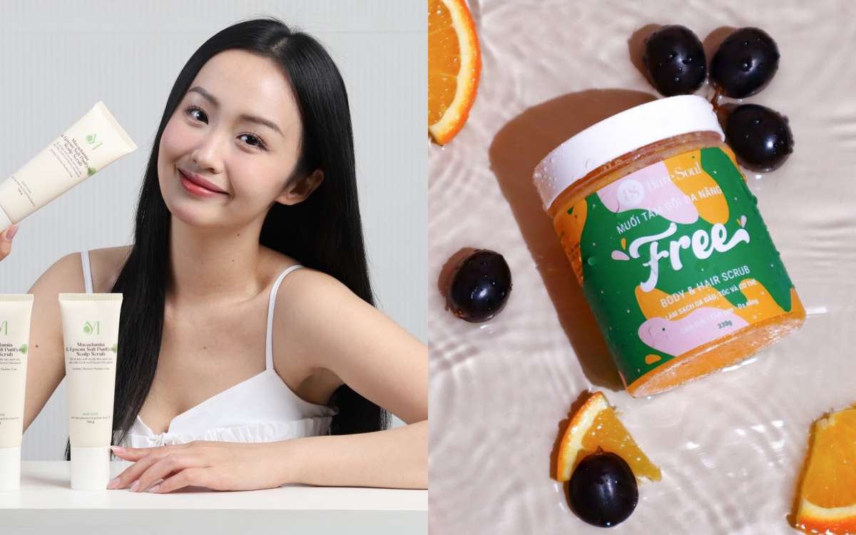 5 tẩy tế bào chết da đầu 