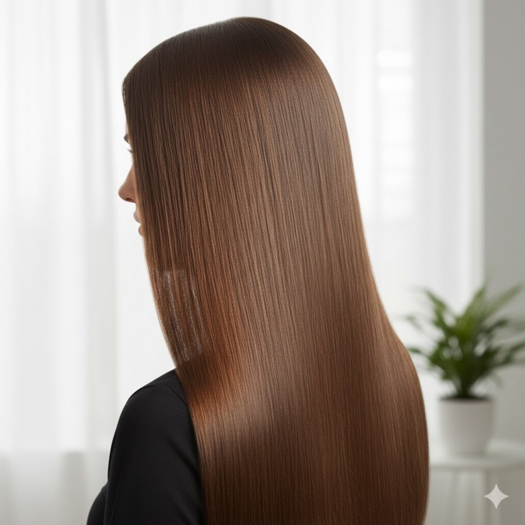 Mái tóc óng mượt là mong muốn của nhiều người.