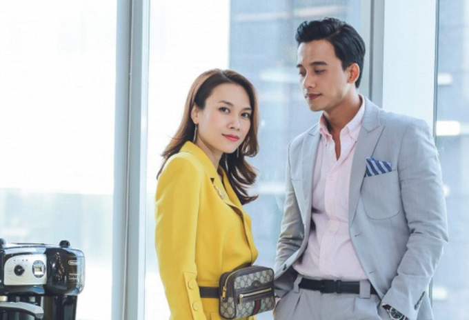 Mỹ Tâm và Mai Tài Phến ở dự án Chị trợ lý của anh. Ảnh: Nhà sản xuất