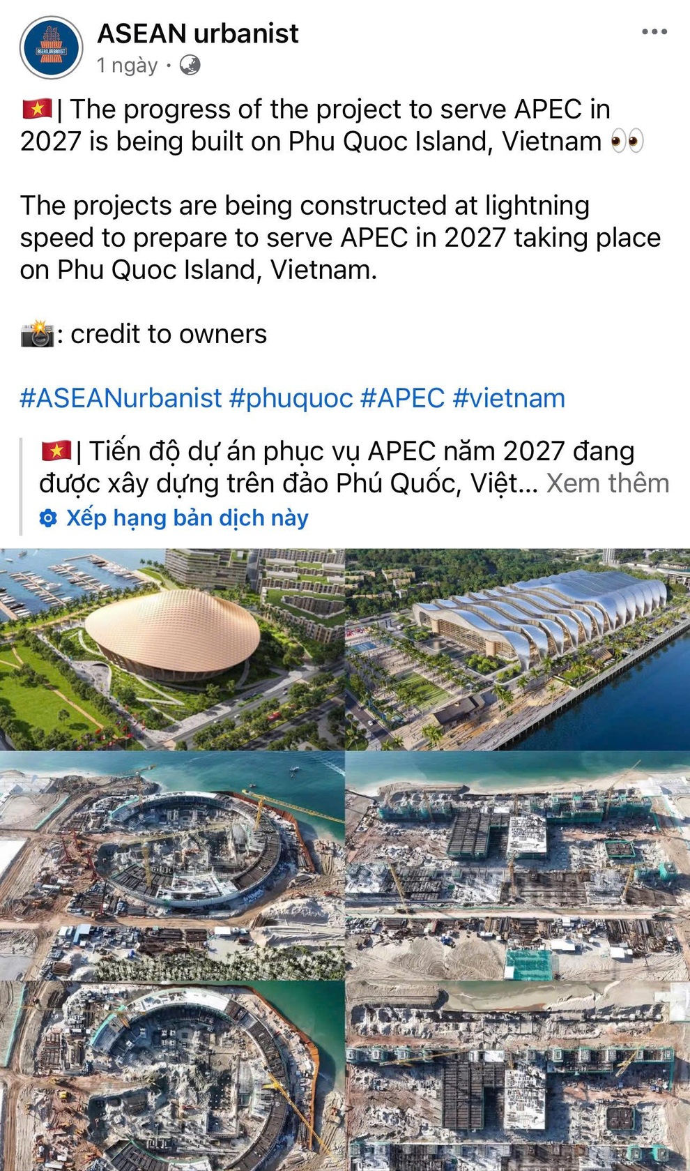ASEAN Urbanist: “Cụm dự án APEC đang thi công với tốc độ ánh sáng” - 1