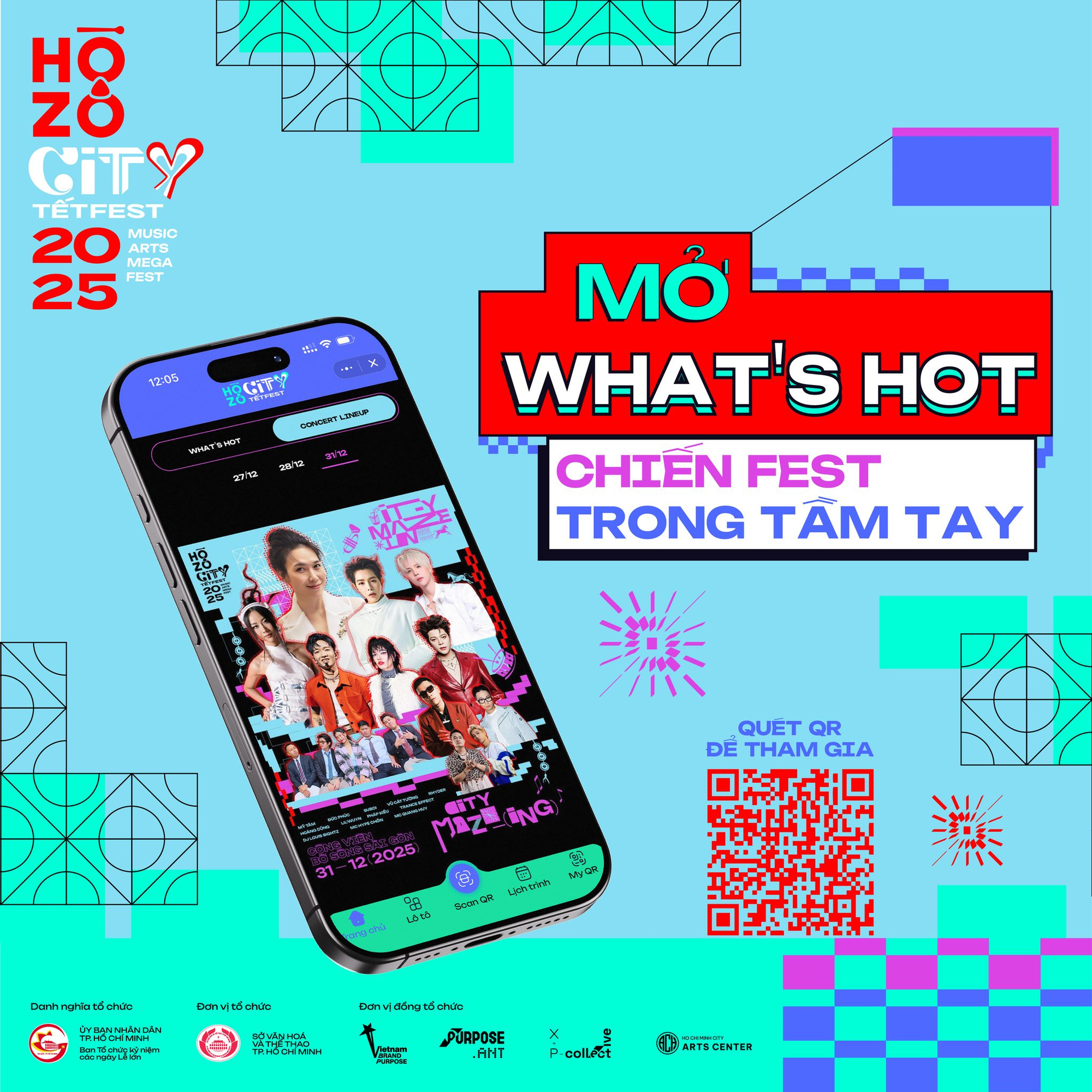 Trọn bộ bí kíp ăn quẩy tại HOZO CITY TẾT FEST: Ăn Tết sớm giữa mê cung ẩm thực, tận hưởng đêm nhạc countdown khép lại năm 2025- Ảnh 1.