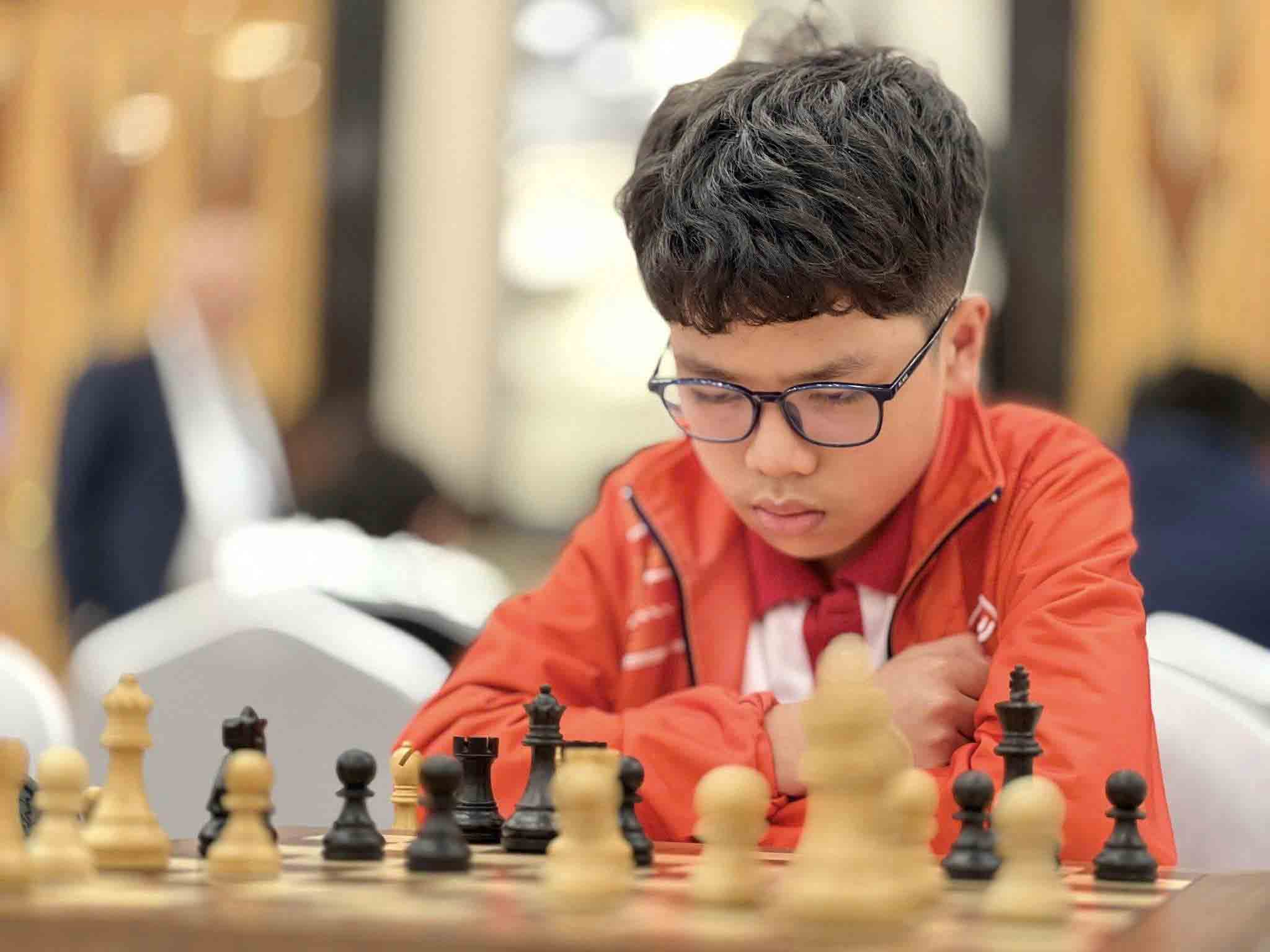 Ấn tượng kỳ thủ 14 tuổi Đầu Khương Duy- Ảnh 1. Ấn tượng kỳ thủ 14 tuổi Đầu Khương Duy- Ảnh 1.