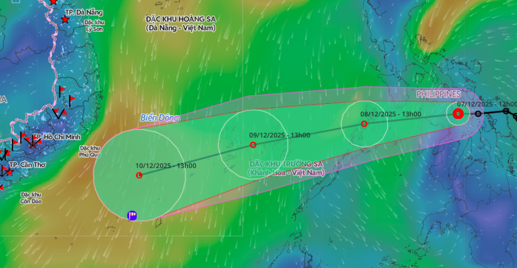 Áp thấp nhiệt đới giật cấp 8 vào biển Đông ngày 8 - 12: Cảnh báo và diễn biến - Ảnh 1. Áp thấp nhiệt đới giật cấp 8 vào biển Đông ngày 8 - 12: Cảnh báo và diễn biến - Ảnh 1.