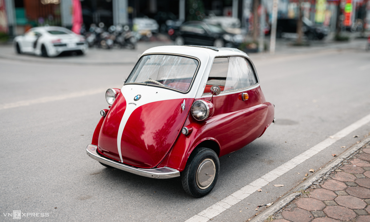 BMW Isetta – mau xe dac biet o Vietnam Mobility