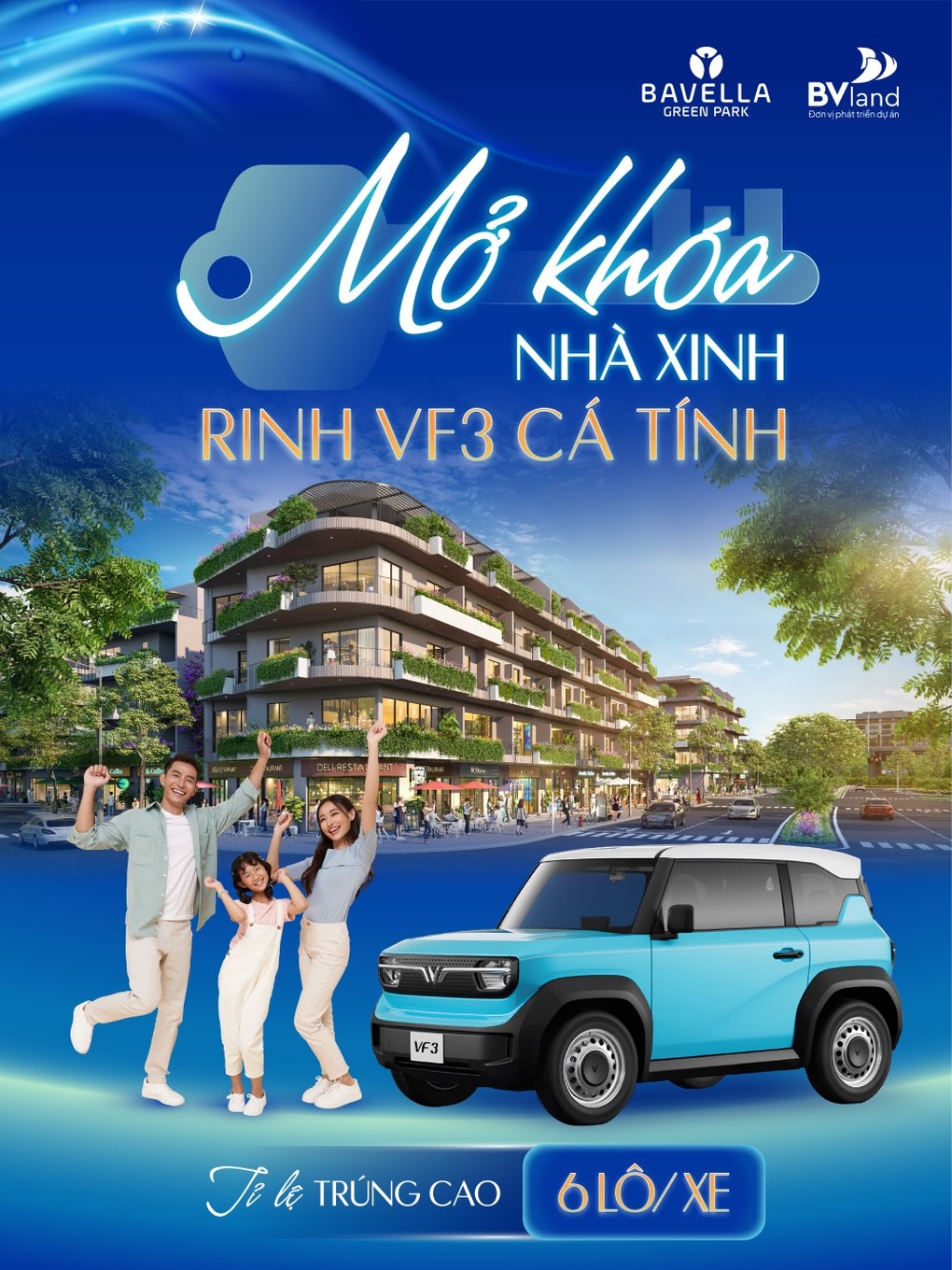 BV Bavella Green Park tung ưu đãi “Mở khóa nhà xinh, rinh VF3 cá tính” - 1