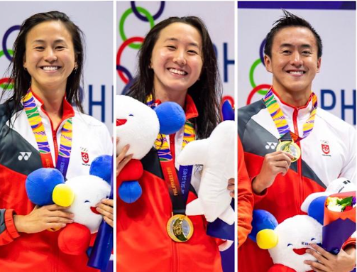 Ba chị em nhà Quah lập kỷ lục vô tiền khoáng hậu tại SEA Games 1 Quah - Ảnh 1.