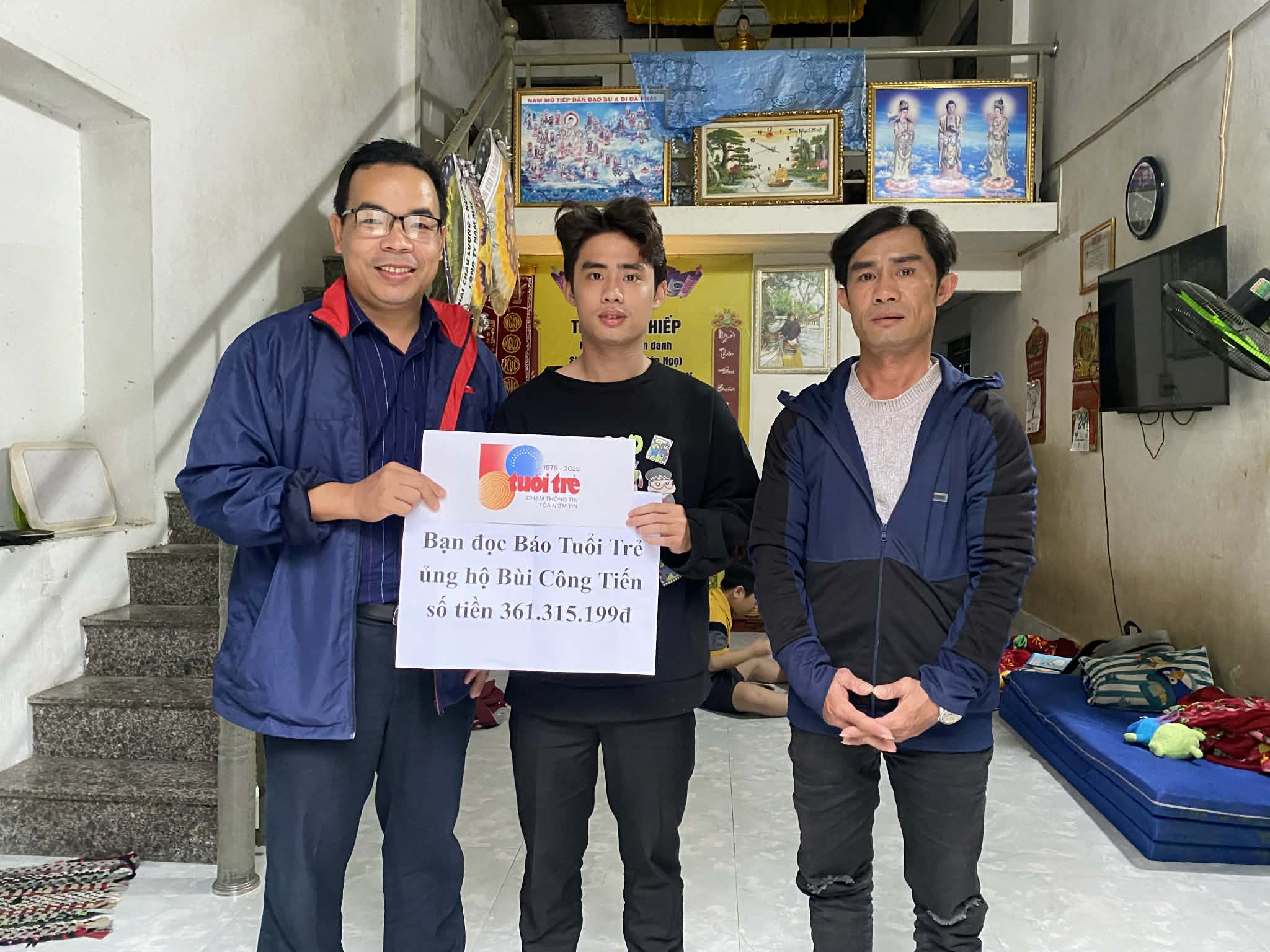 Bạn đọc Tuổi Trẻ tiếp sức 361 triệu đồng cho nam sinh viên từng xin nợ nửa học phí 1 Bạn đọc Tuổi Trẻ tiếp sức 361 triệu đồng cho nam sinh viên từng xin nợ nửa học phí - Ảnh 1.