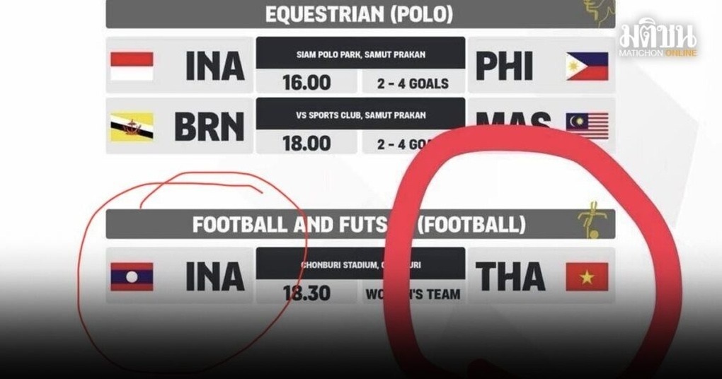 Báo Thái Lan bình luận về những sai sót khó tin trước SEA Games 33 - 1