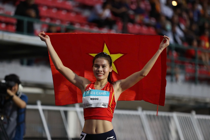 Bất ngờ với người kế thừa huyền thoại điền kinh Nguyễn Thị Huyền 1 điền kinh - Ảnh 1.