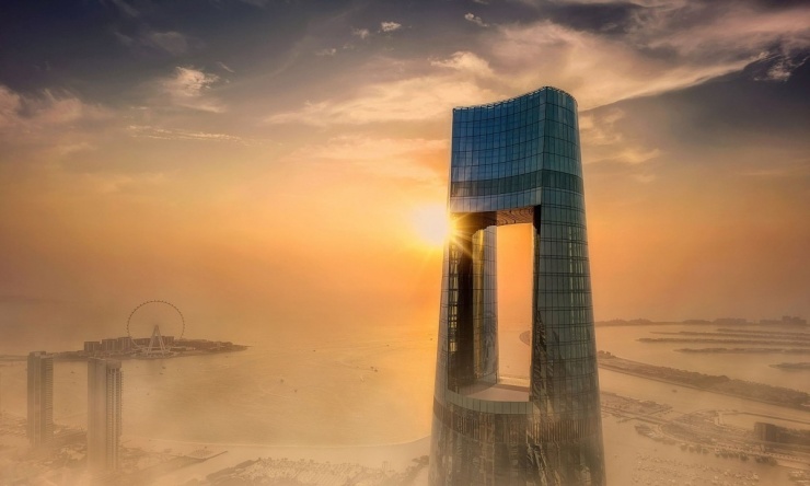 Bên trong khách sạn cao nhất Dubai 1 Bên trong khách sạn cao nhất Dubai - 1