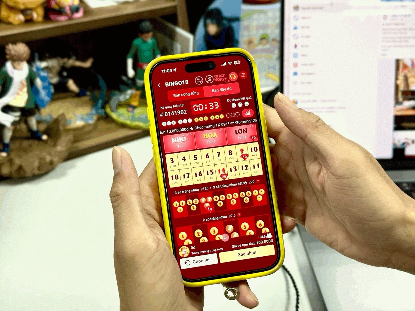 Bí quyết luận số của người chơi xổ số quay nhanh Bingo18 1 Bí quyết luận số của người chơi xổ số quay nhanh Bingo18 - Ảnh 1.