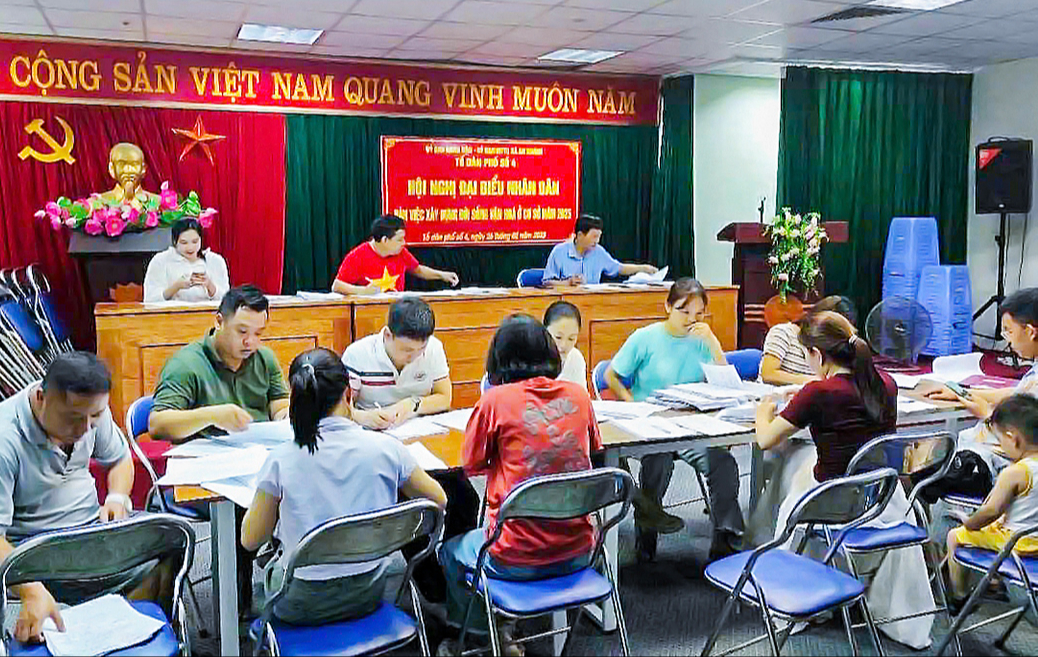 Bộ Nội vụ hướng dẫn mới về tổ chức, hoạt động của thôn, tổ dân phố - Ảnh 1. tổ dân phố - Ảnh 1.