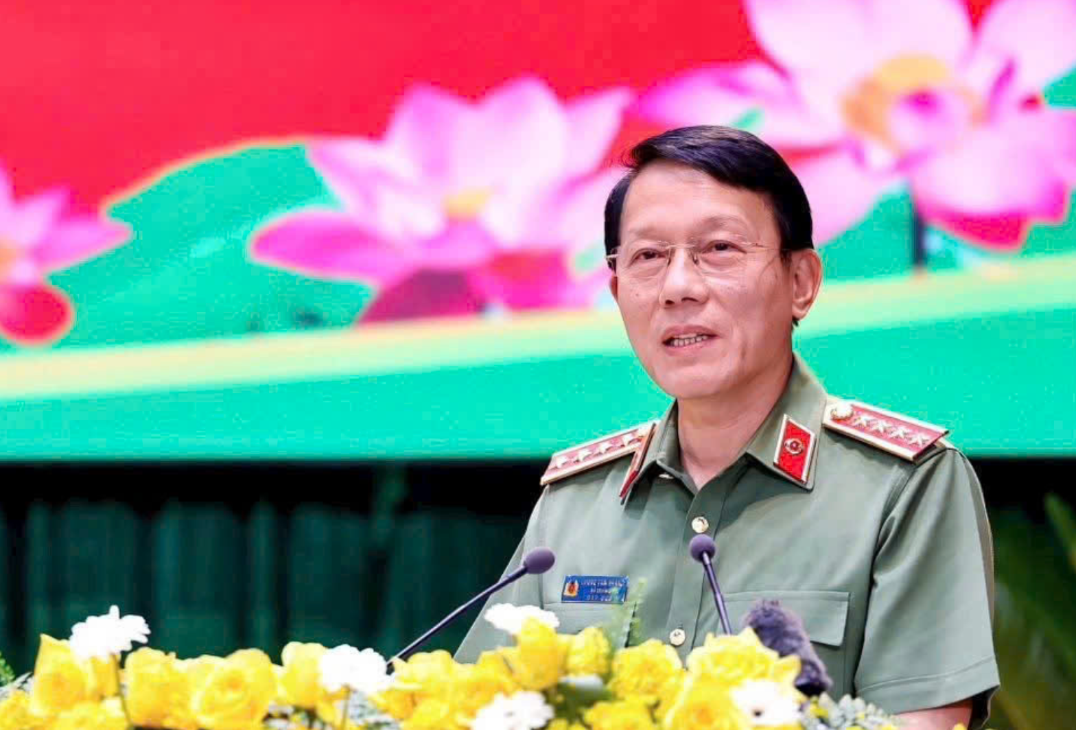 Bộ trưởng Lương Tam Quang dự hội nghị tổng kết công tác 2025 của Công an TP.HCM 1 Bộ trưởng Lương Tam Quang dự hội nghị tổng kết công tác 2025 của Công an TP.HCM - Ảnh 1.