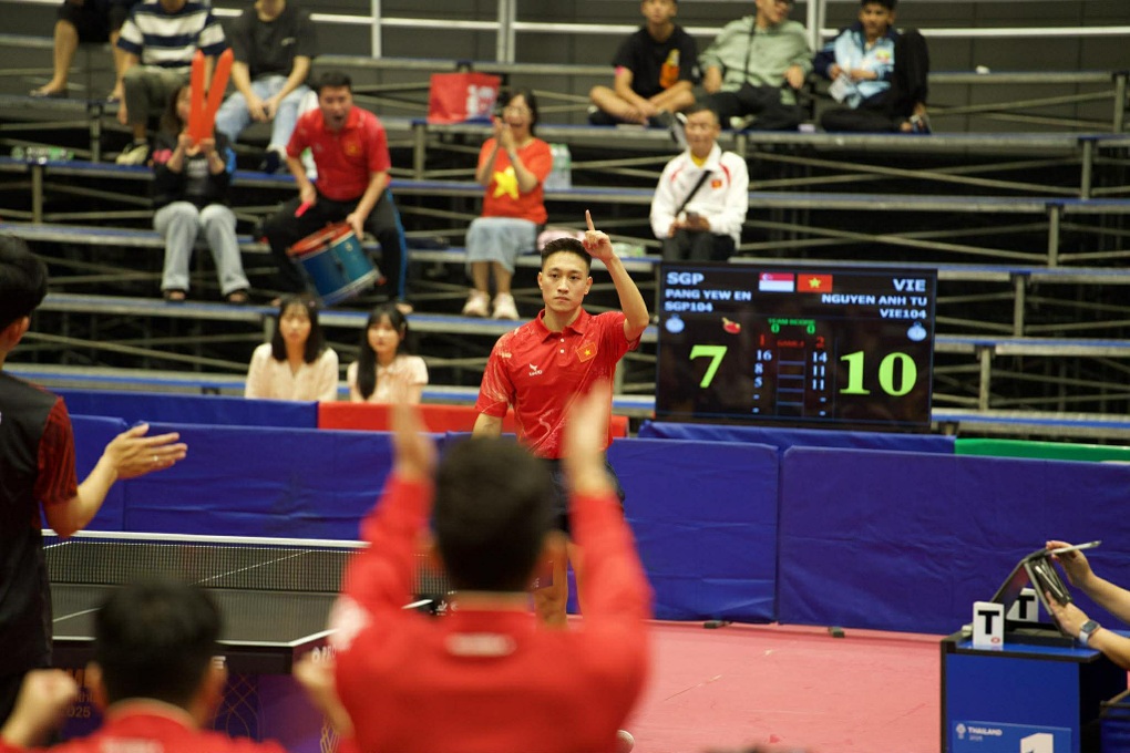 Bóng bàn Việt Nam suýt tạo địa chấn, giành HCB đầu tiên ở SEA Games 33 - 1