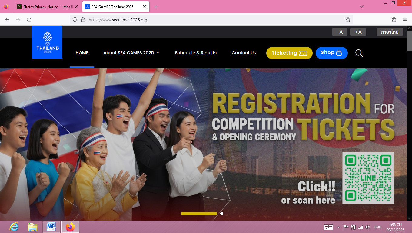 Cực nóng chuyện đặt vé xem SEA Games 33: CĐV Việt Nam cần tuân thủ điều gì, sẽ ‘trắng tay’ nếu…- Ảnh 1. Cực nóng chuyện đặt vé xem SEA Games 33: CĐV Việt Nam cần tuân thủ điều gì, sẽ ‘trắng tay’ nếu…- Ảnh 1.