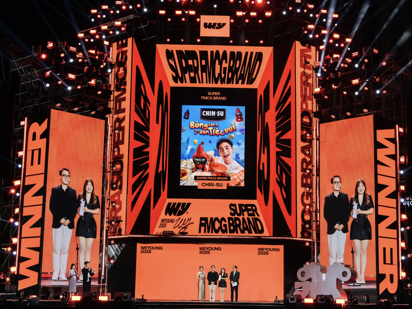 CHIN-SU chiến thắng ngoạn mục với giải thưởng Thương hiệu nằm lòng giới trẻ tại WeYoung 2025- Ảnh 1.