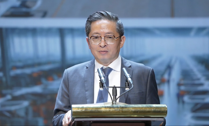 Ông Trần Kim Chung, Chủ tịch CT Group, tại sự kiện. Ảnh: CT Group