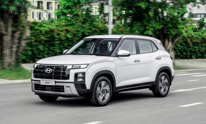 Hyundai Creta phiên bản mới ra mắt thị trường Việt Nam ngày 3/6. Ảnh: HTC