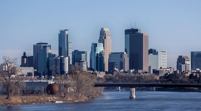 Một góc thành phố Minneapolis, bang Minnesota, Mỹ. Ảnh: Wikipedia