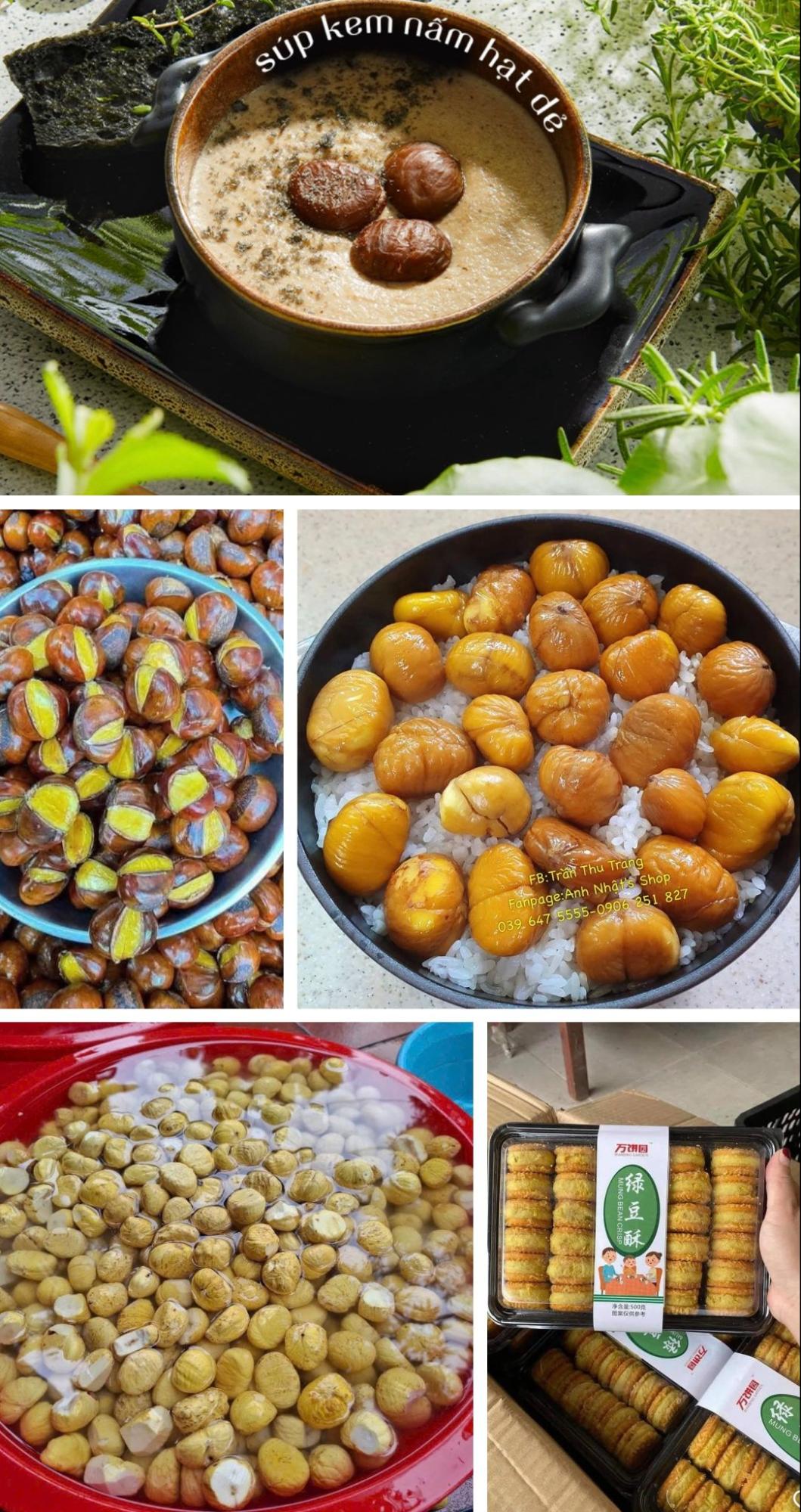 Hạt dẻ: Cái vị 