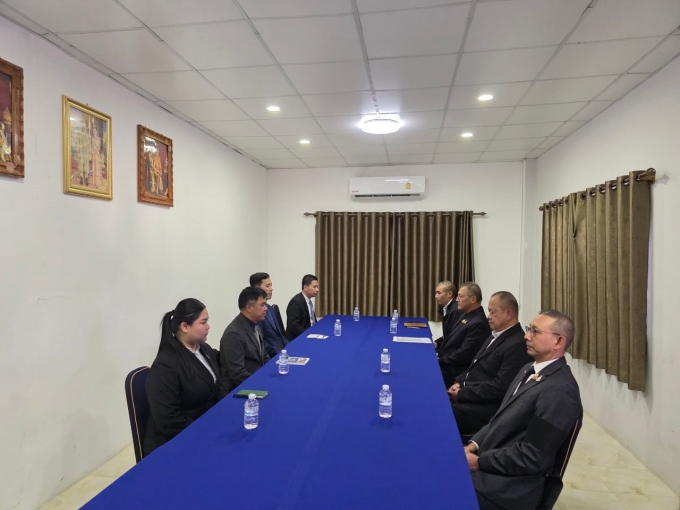 Đại diện của Campuchia và Thái Lan tại cuộc gặp ngày 24/12. Ảnh: Fresh News Asia