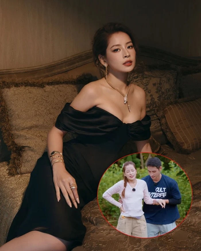 Cảnh Chi Pu vác bụng bầu về nhà gây xôn xao