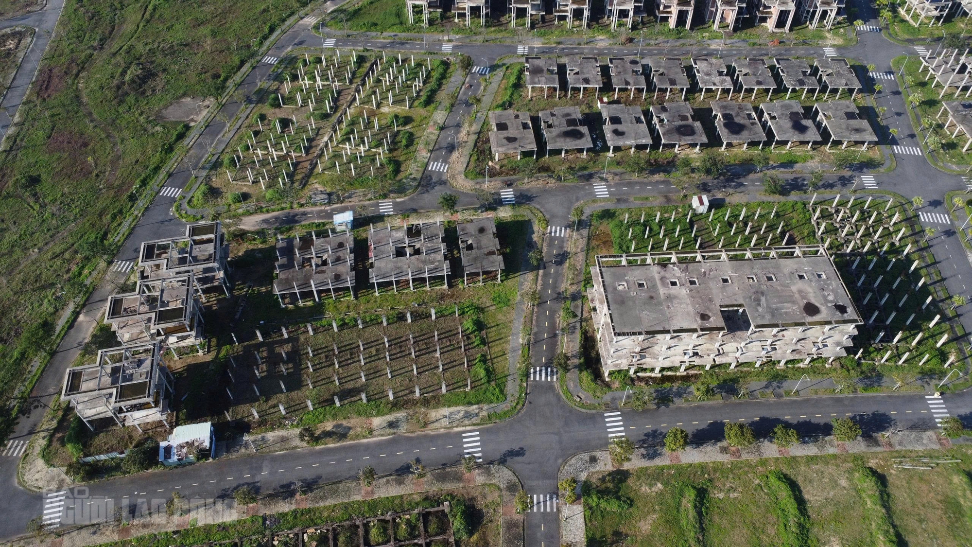 Cảnh hoang hóa tại khu đô thị Golden Hills City Đà Nẵng sau 2 lần Thanh tra - Ảnh 1.