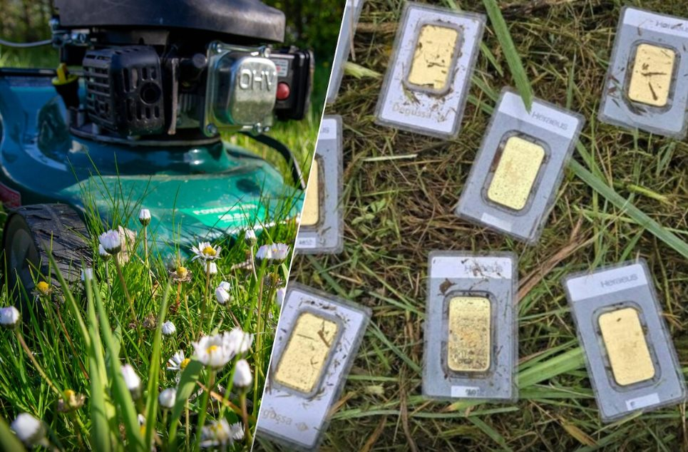 Phát hiện khối vàng trị giá 920 triệu đồng nằm chơ vơ giữa nơi trăm người qua lại: Cảnh sát dùng nhiều biện pháp nghiệp vụ vào cuộc- Ảnh 1.