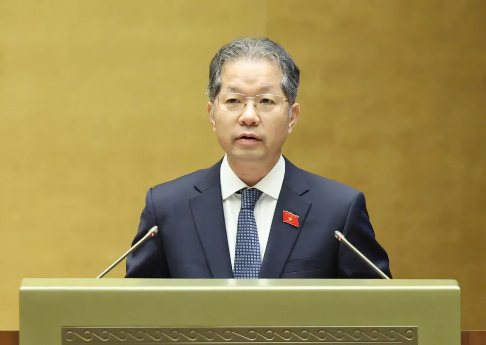 Chánh án TAND Tối cao Nguyễn Văn Quảng. Ảnh: QUANG PHÚC Chanh-an-TAND-Toi-cao-Nguyen-Van-Quang.jpg